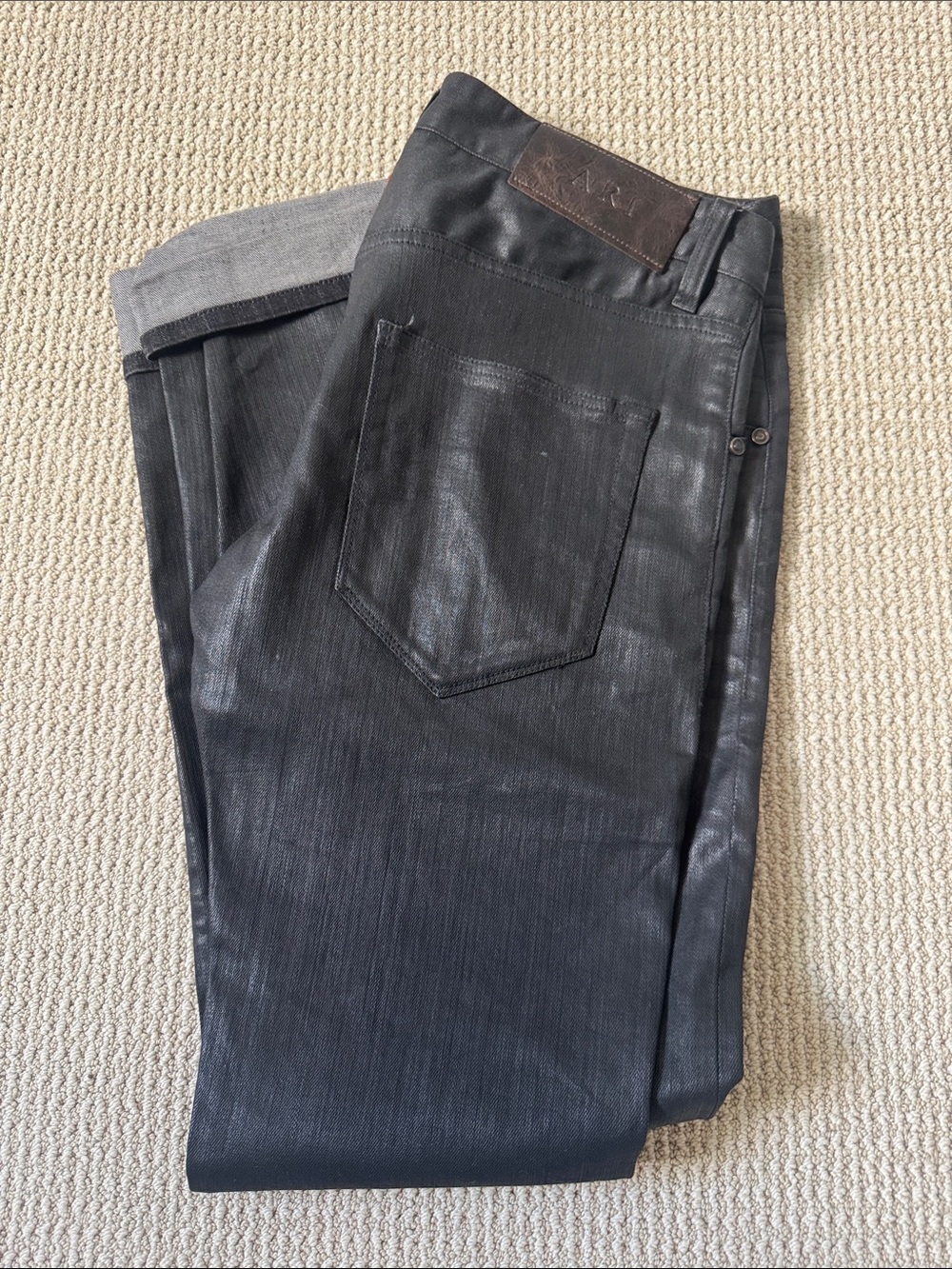 ARI Men’s moto stretch denim